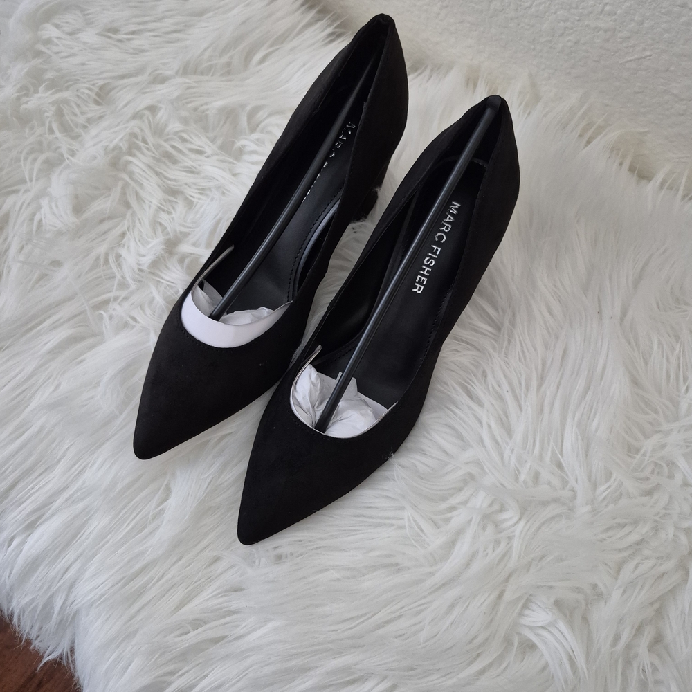Marc Fisher Black Women's suede Shoes 6.5M